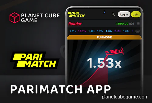 Play Aviator in Parimatch Casino mobile app
