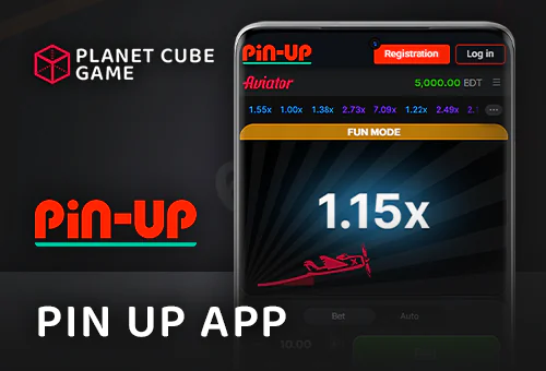 Play aviator through the Pin Up Casino app