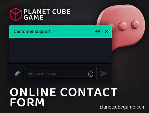 Use online chat to contact support