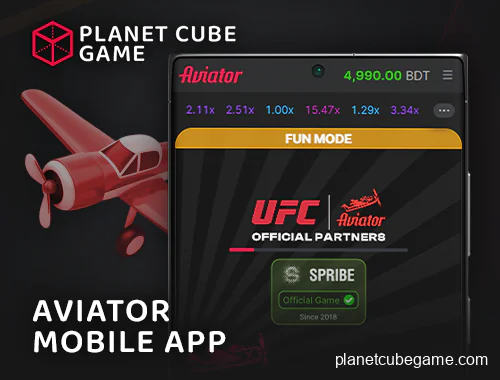 Play Aviator through mobile apps